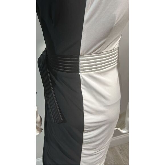 Zhivago Black and White Inside Out Dress Size 4 - Picture 12 of 12